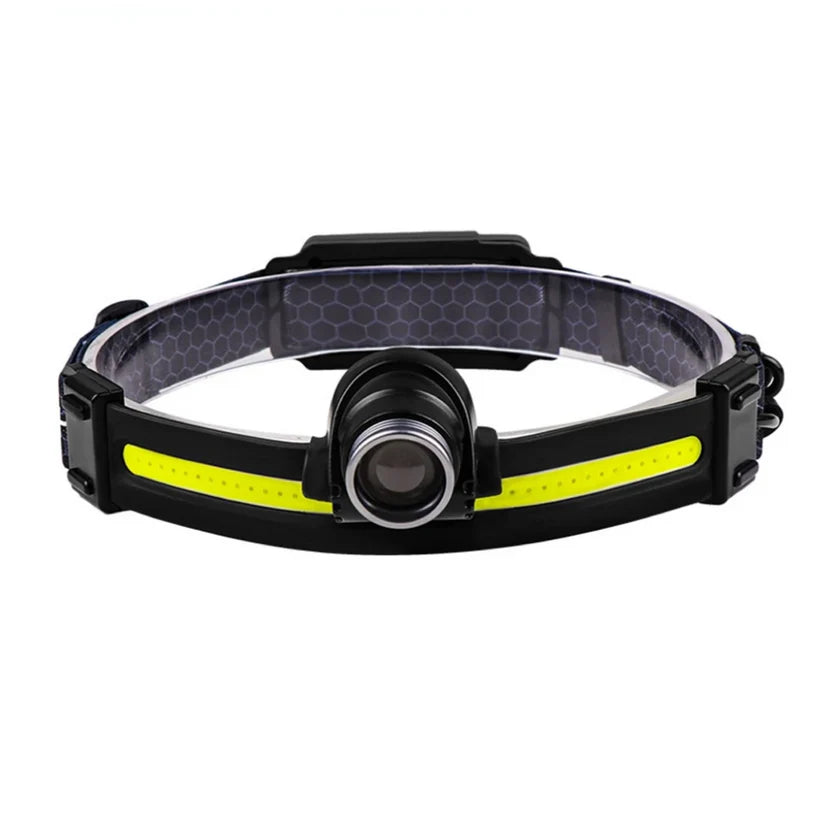 Lampe frontale LED à capteur